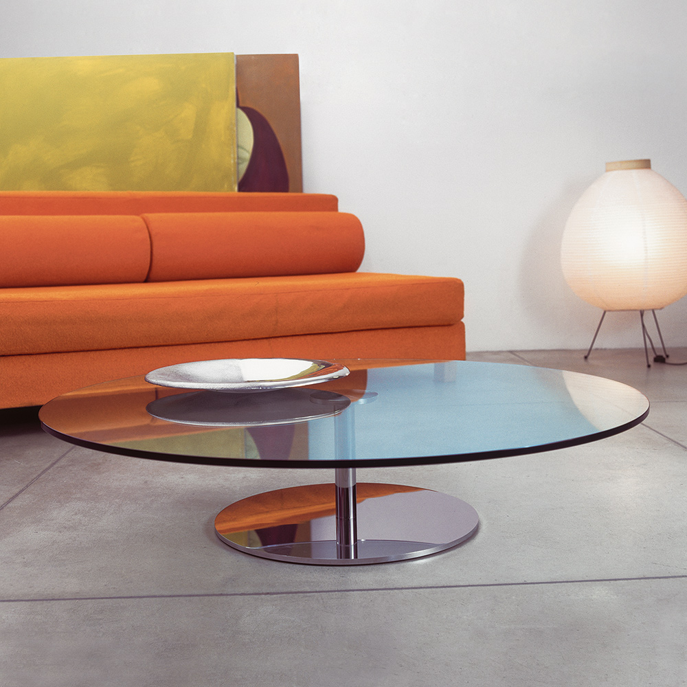 glas couchtisch farniente rund