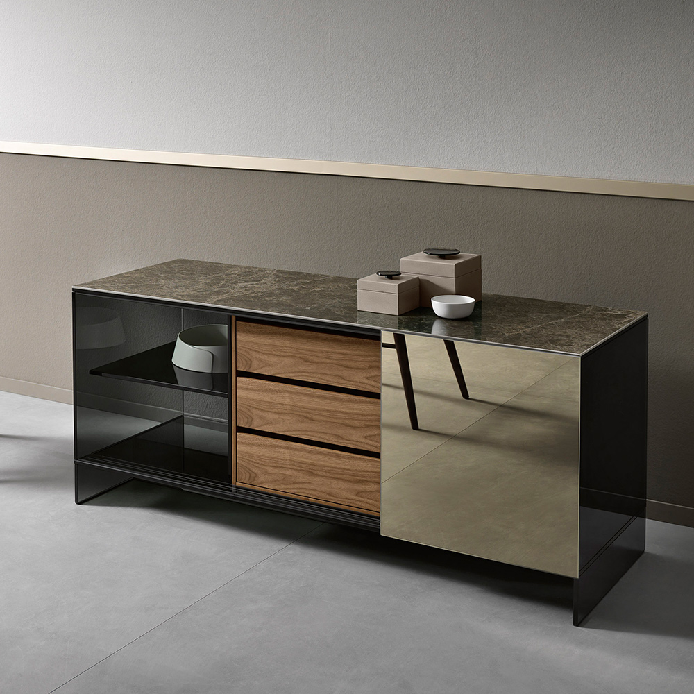 Shoji-MadiA2 Glas Sideboard SHOJI-A2