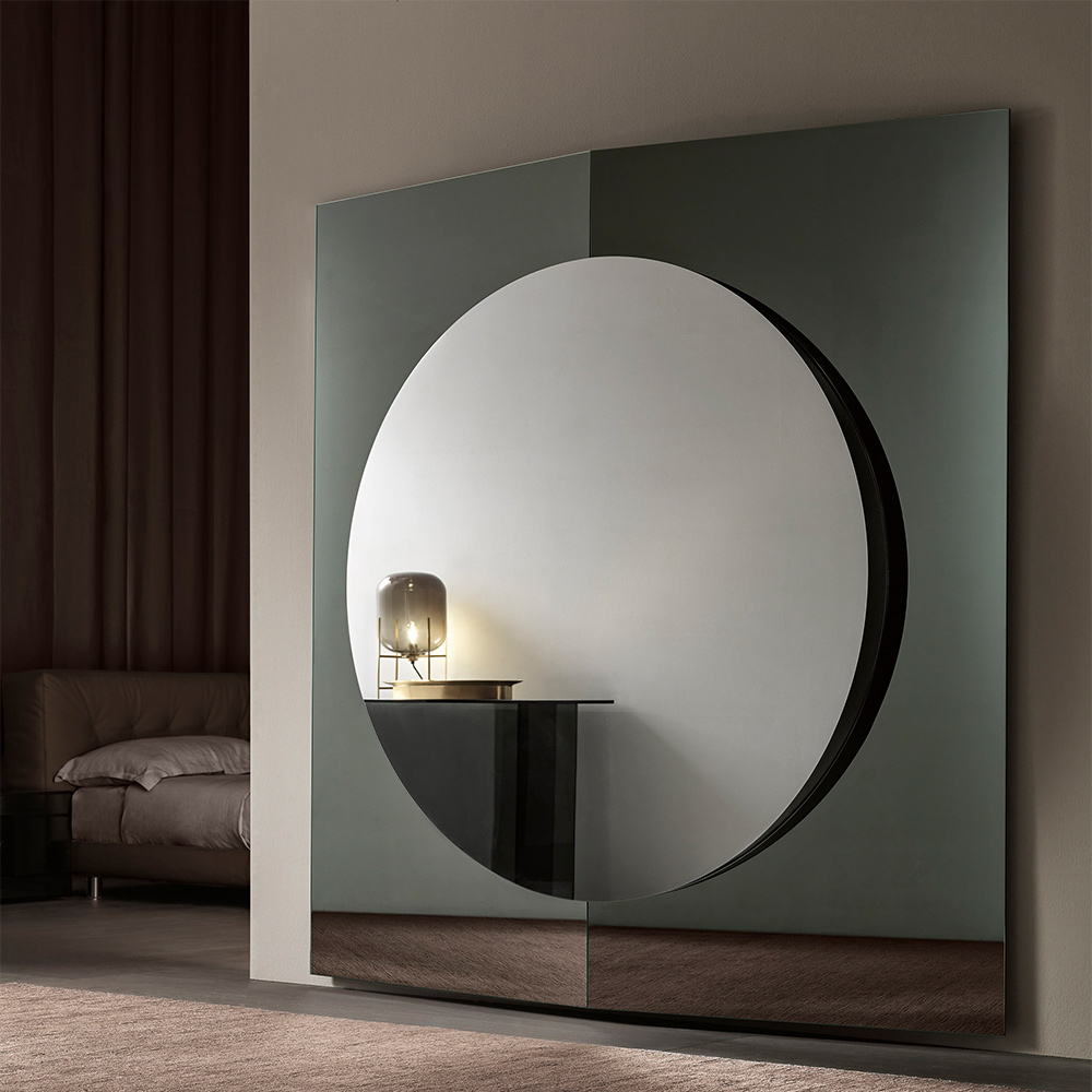 CENTRAL-chiaro_fume Wandspiegel CENTRAL 200 x 200cm