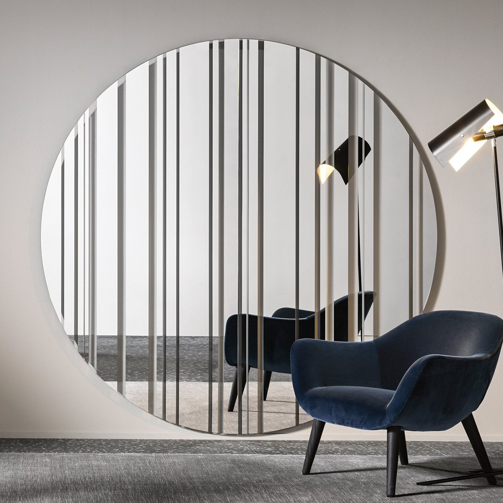Barcode-diam200 runder Design Wandspiegel BARCODE