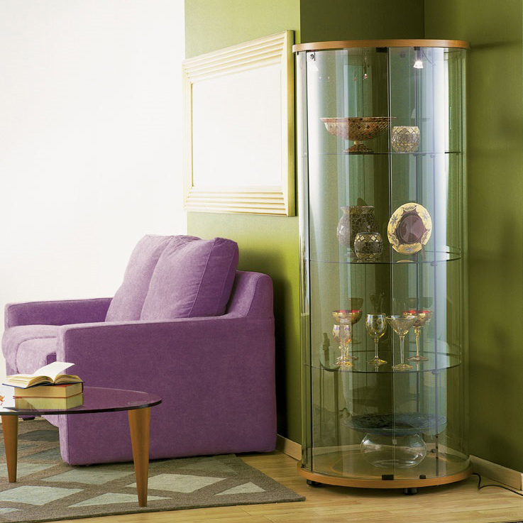 ARABELLA Glasvitrine ARABELLA rund